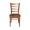 International Concepts Set of Two Emily Side Chair, Distressed Oak C42-617P - alternate 8